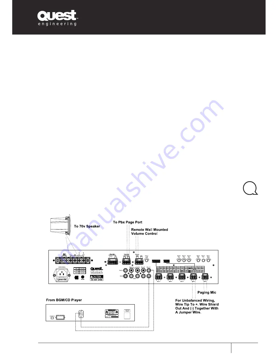 Quest Engineering QTA 6060M User Manual Download Page 13