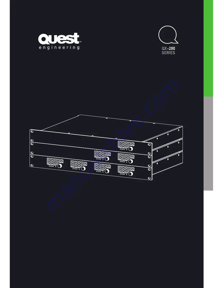 Quest Engineering QX-280 Series Owner'S Manual Download Page 1