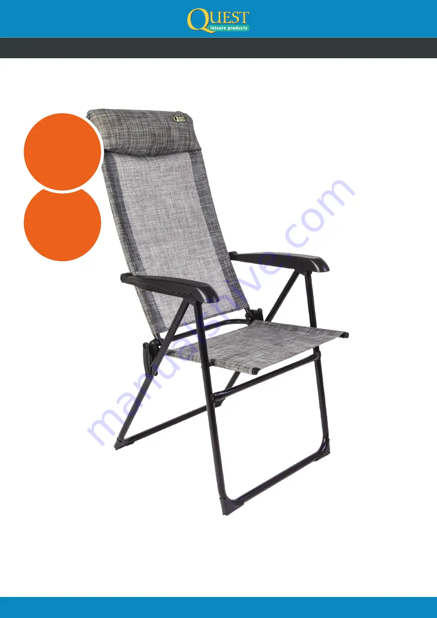 Quest Leisure Products Hampton Relax Скачать руководство пользователя страница 9