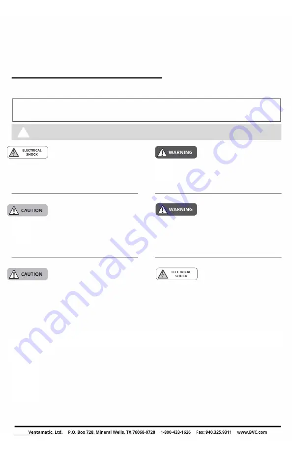 QuFresh QFAP-210 Owner'S Manual Download Page 3