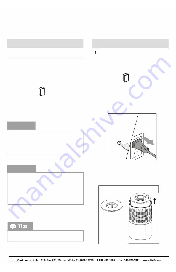 QuFresh QFAP-210 Owner'S Manual Download Page 16