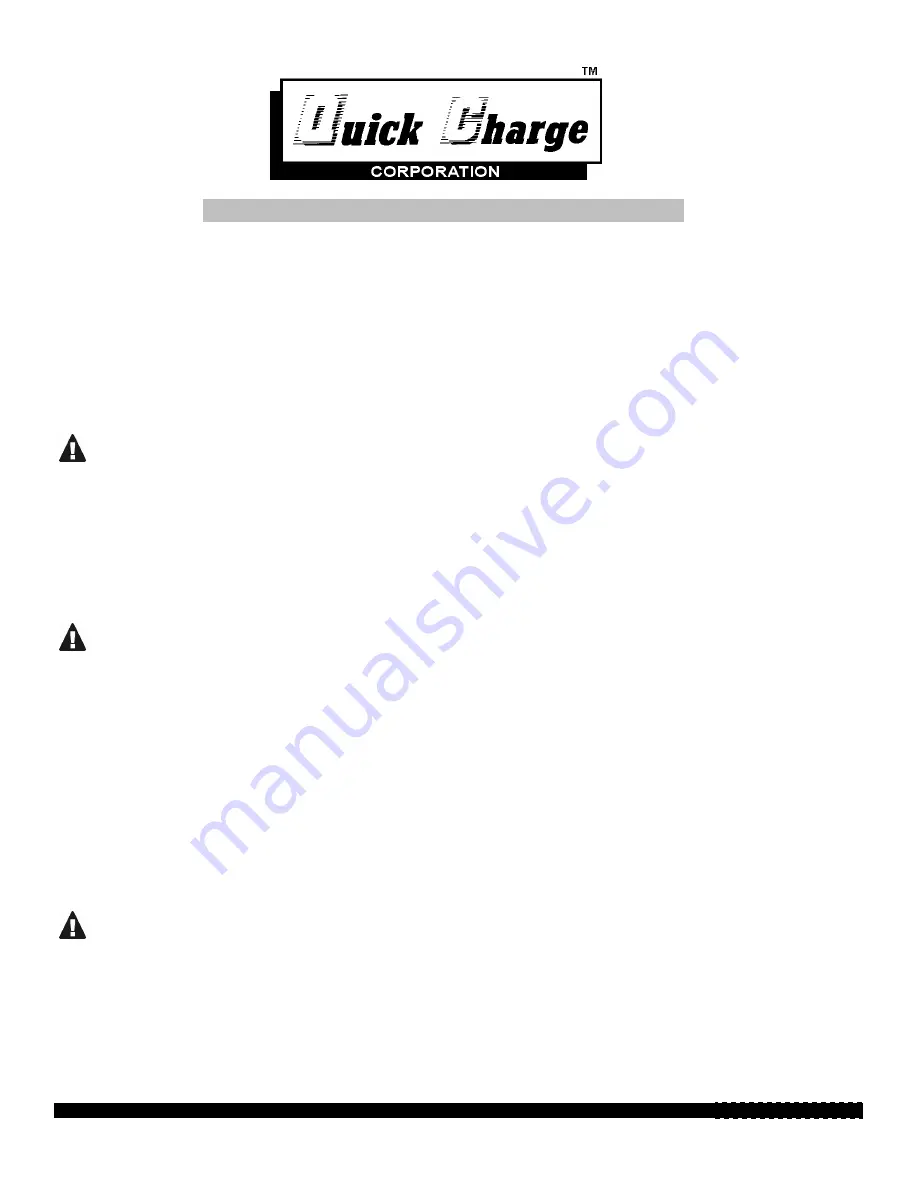 Quick Charge QPA Operating Instructions Download Page 1