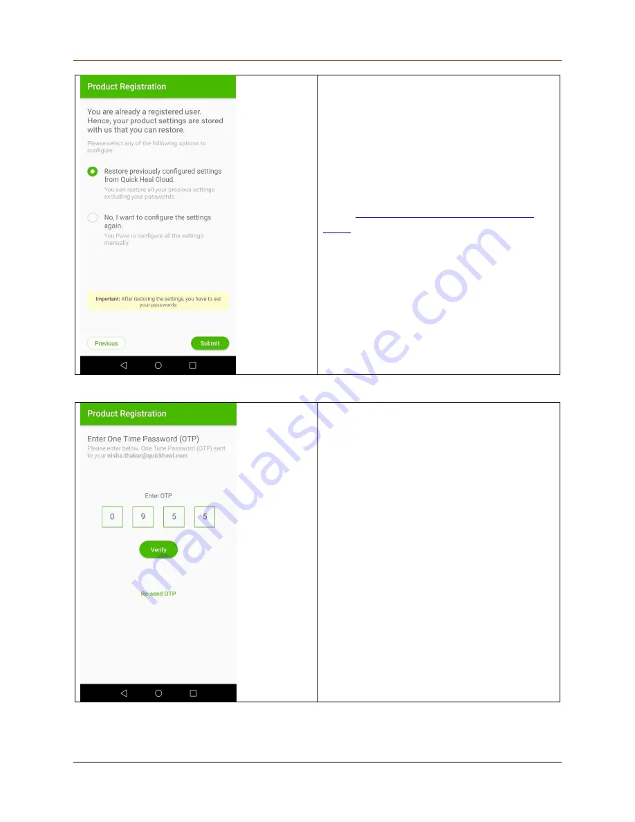 Quick Heal Technologies HM1S User Manual Download Page 28