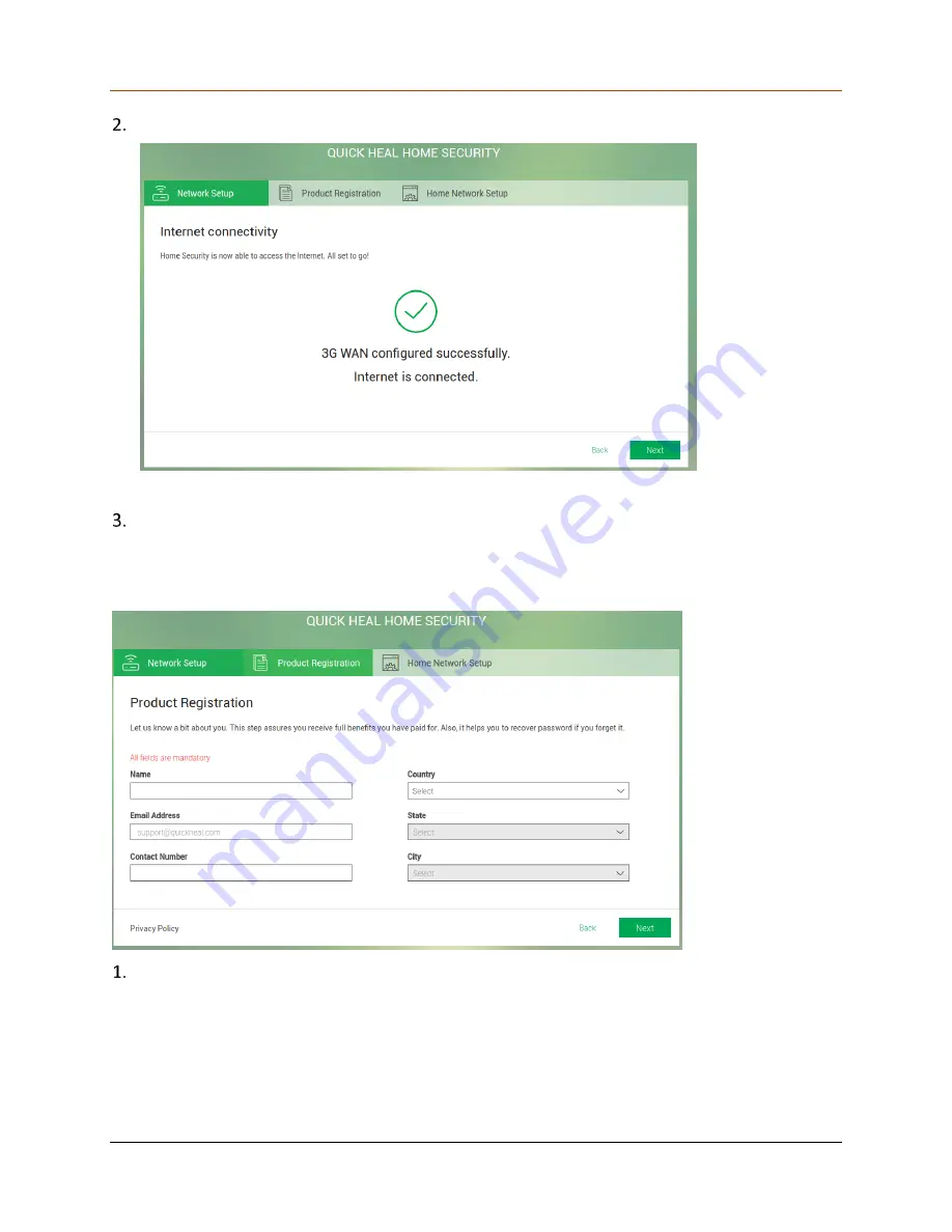 Quick Heal Technologies HM1S User Manual Download Page 43