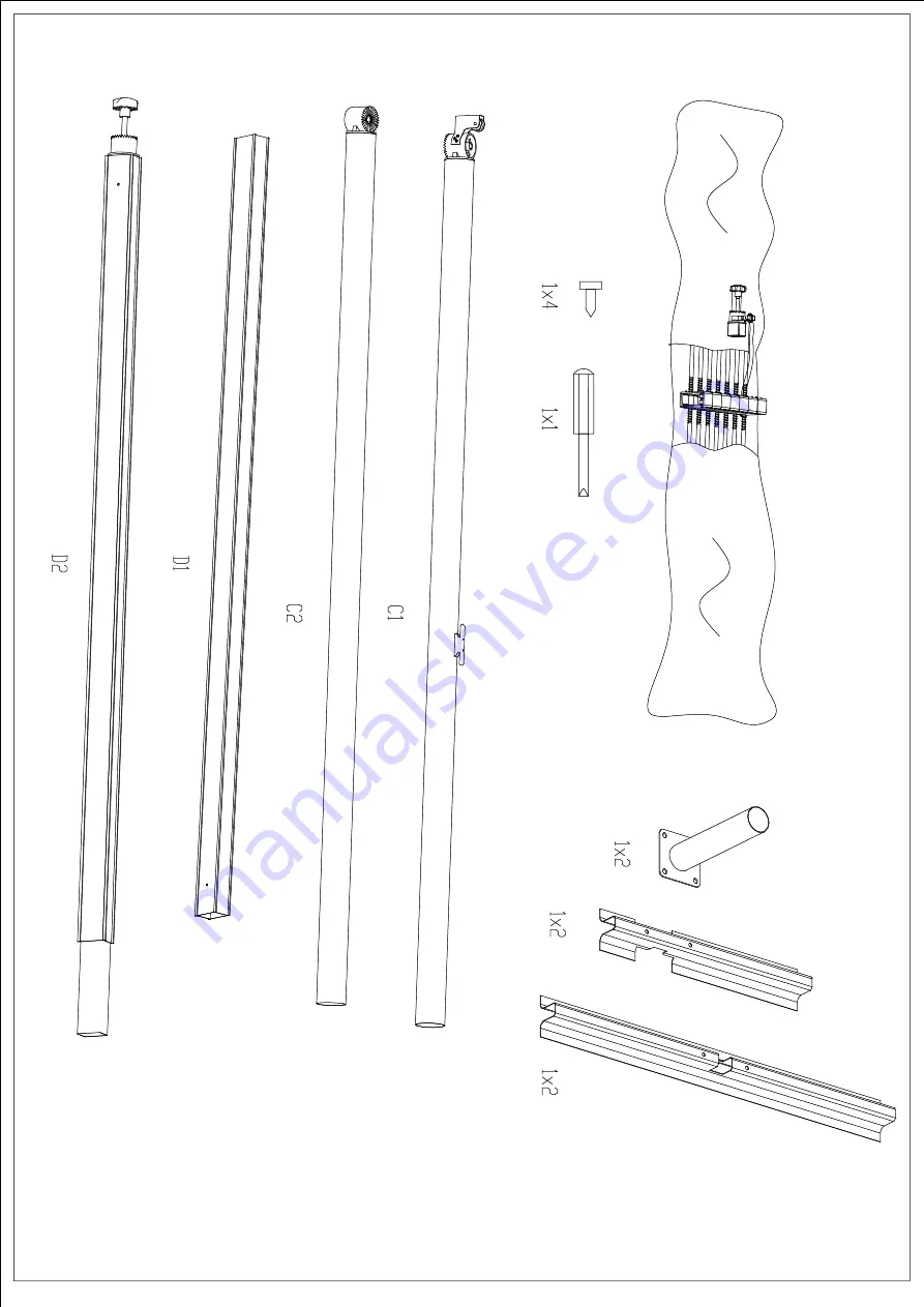 QUICK-STAR Dubai Assembly Instructions Manual Download Page 4