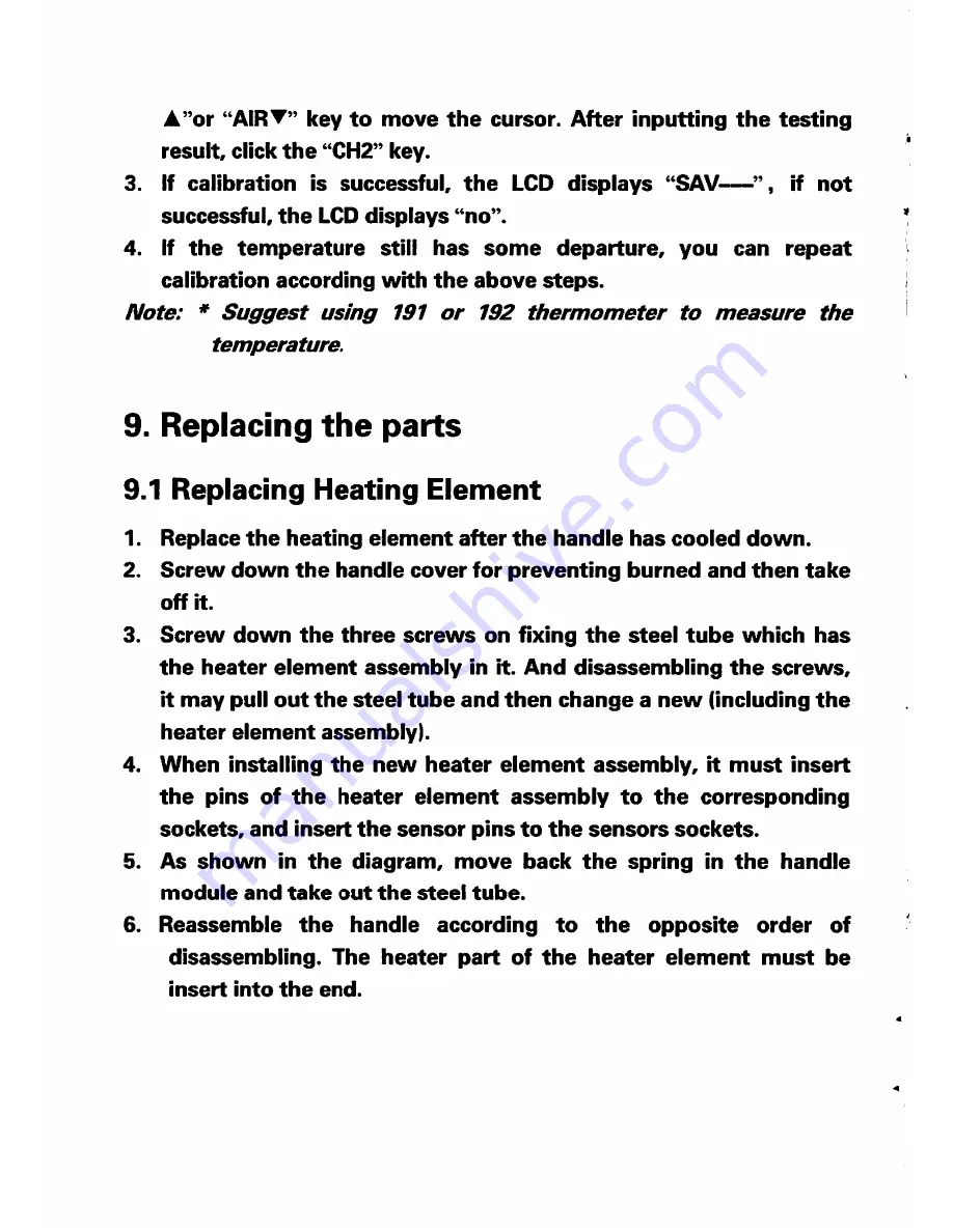 Quick 861DW Instruction Manual Download Page 12