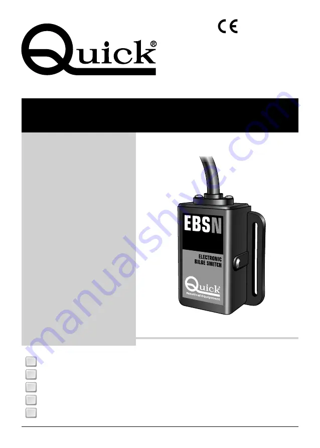 Quick EBSN 10 Manual For Use And Installation Download Page 1