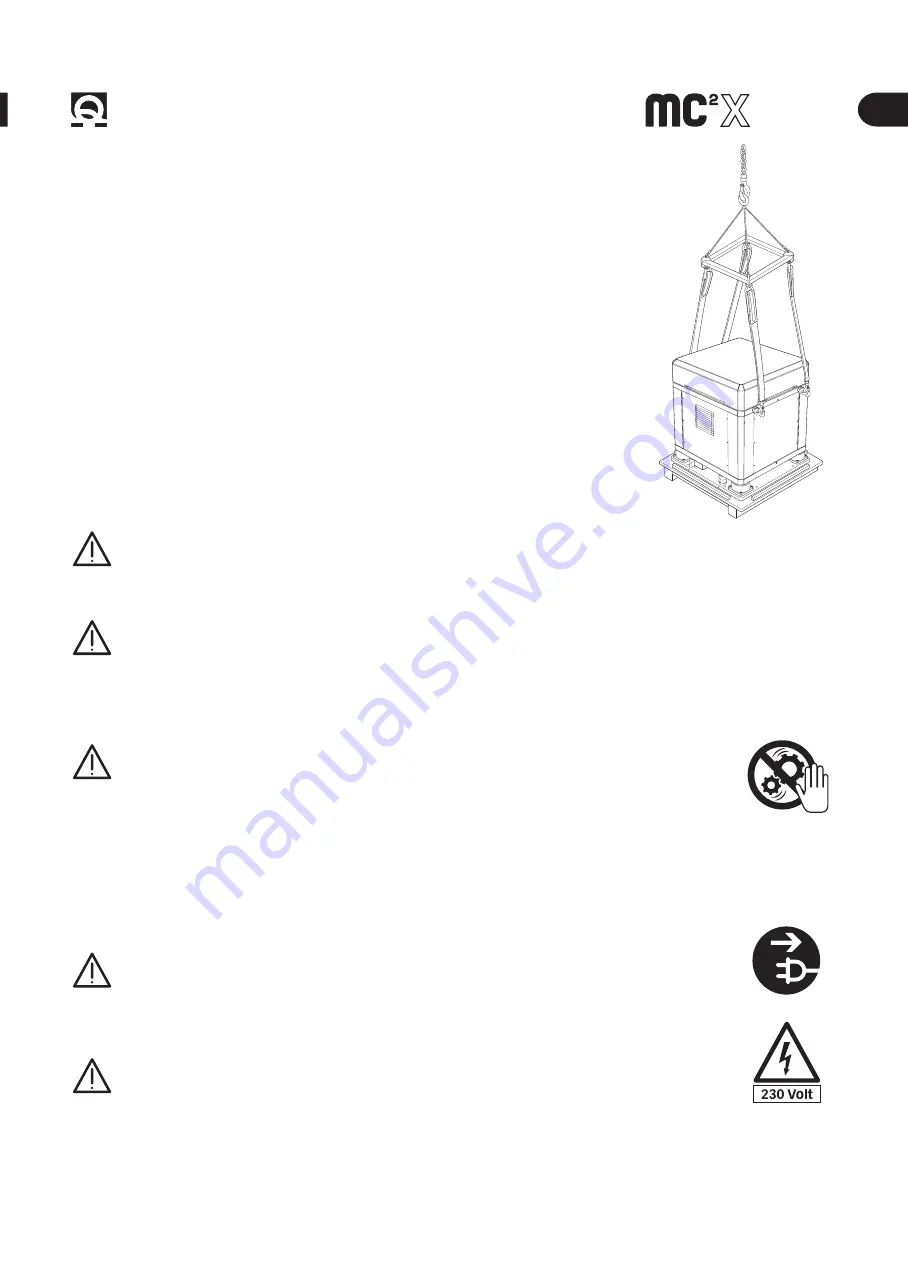 Quick mc2X 25k Installation And Use Manual Download Page 11