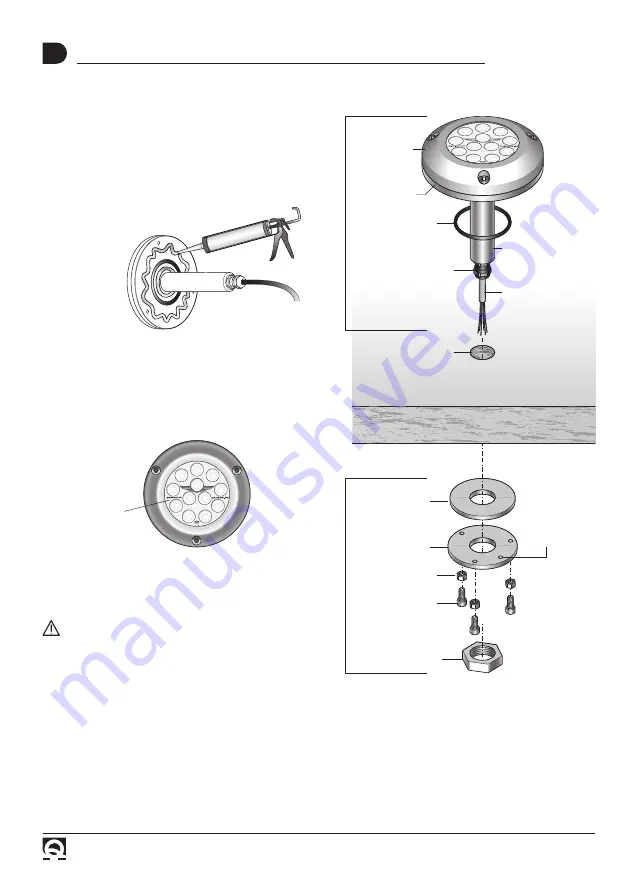 Quick QCC CLG30 RGBW Manual Of Use And Maintenance Download Page 8