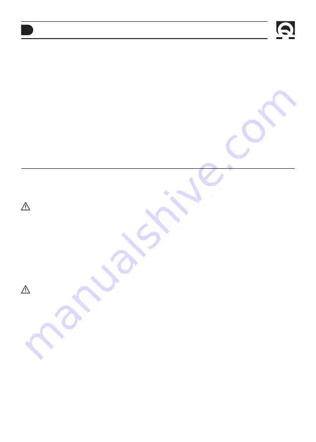 Quick WCD 1022 Manual Of Installation And Use Download Page 16