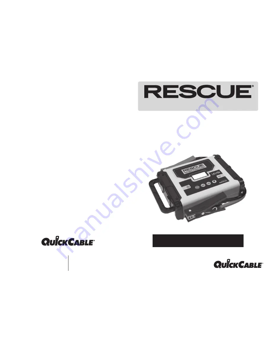 QuickCable RESCUE LiFePO4 800 Скачать руководство пользователя страница 8