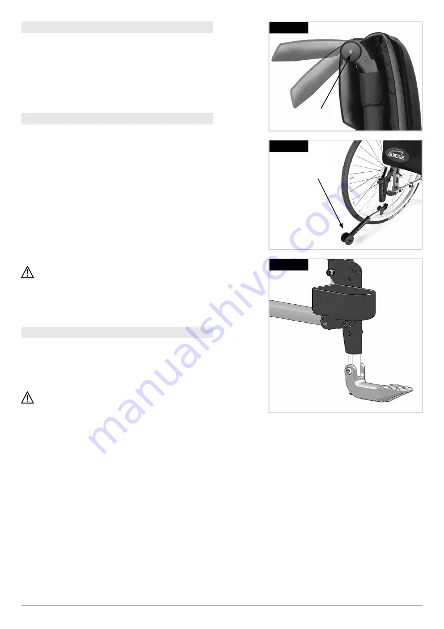 Quickie QS5 X Directions For Use Manual Download Page 33