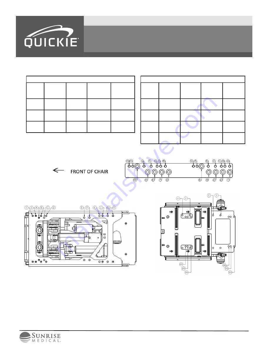 Quickie Sedeo Lite Q700M Manual Download Page 4