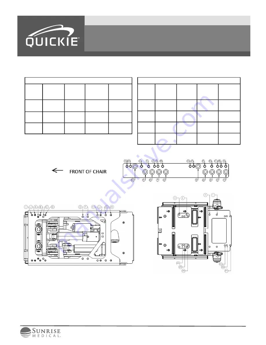 Quickie Sedeo Lite Q700M Manual Download Page 5