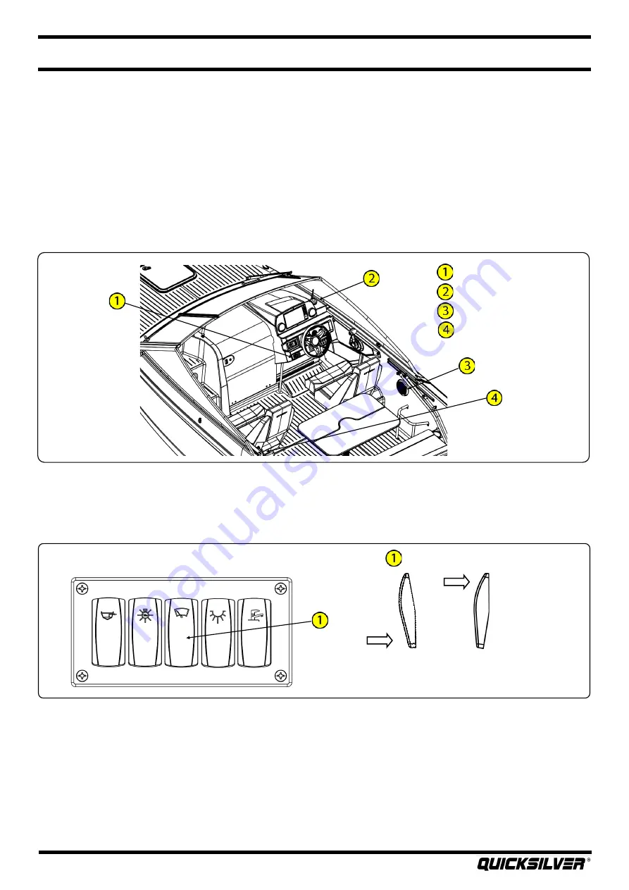 Quicksilver 605CR Owner'S Manual Download Page 36