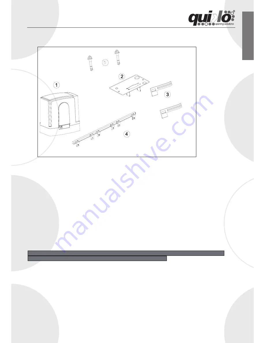 quiko MOOVY QK-M1200 Use And Maintenance Manual Download Page 3