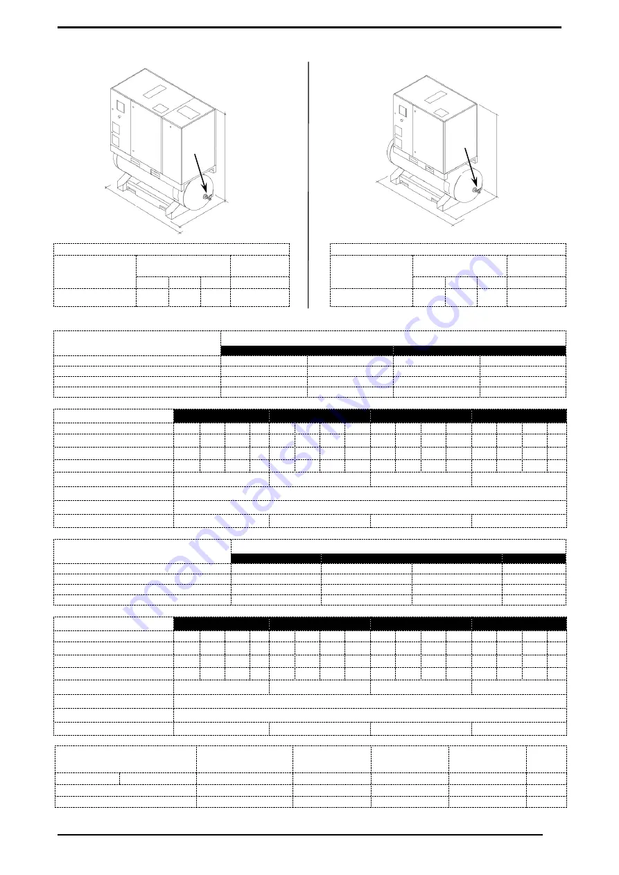 Quincy Compressor HP 15 Manual Use And Maintenance Download Page 12