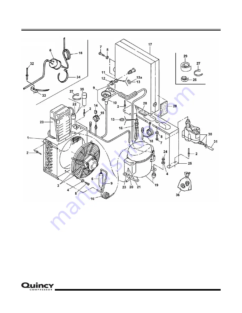 Quincy QPNC 100 Parts And Instruction Manual Download Page 18