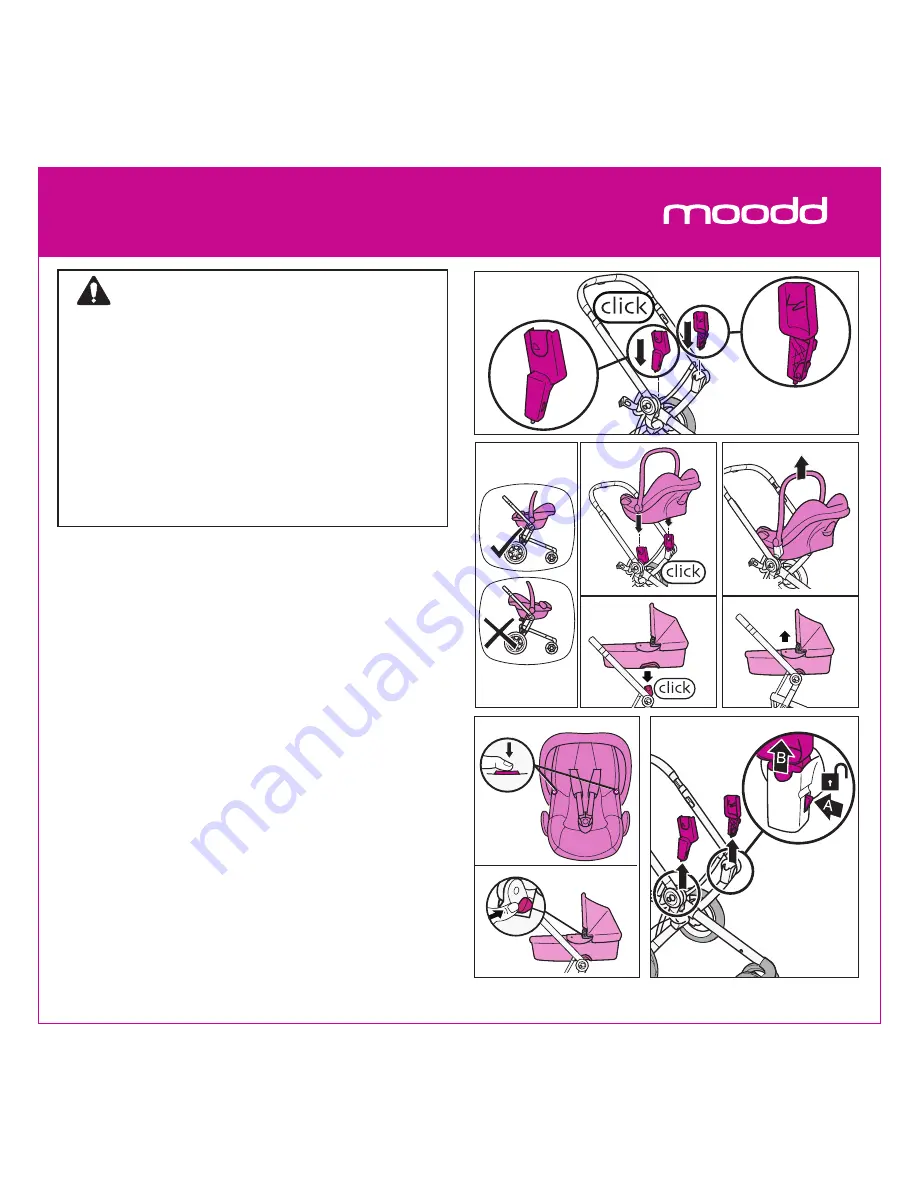 Quinny moodd CV078 User Manual Download Page 10