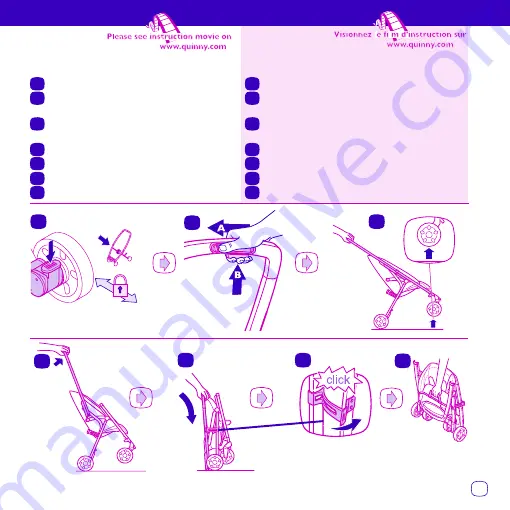 Quinny SENZZ CV061 Скачать руководство пользователя страница 11