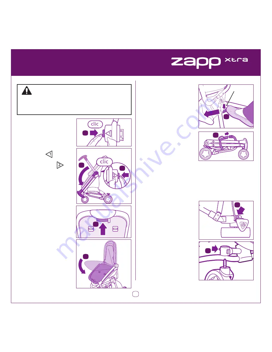 Quinny zapp xtra Cv217 Скачать руководство пользователя страница 18