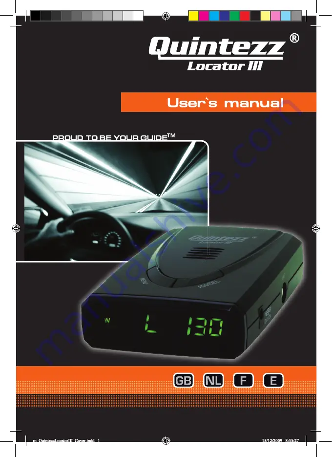 Quintezz LOCATOR III User Manual Download Page 1