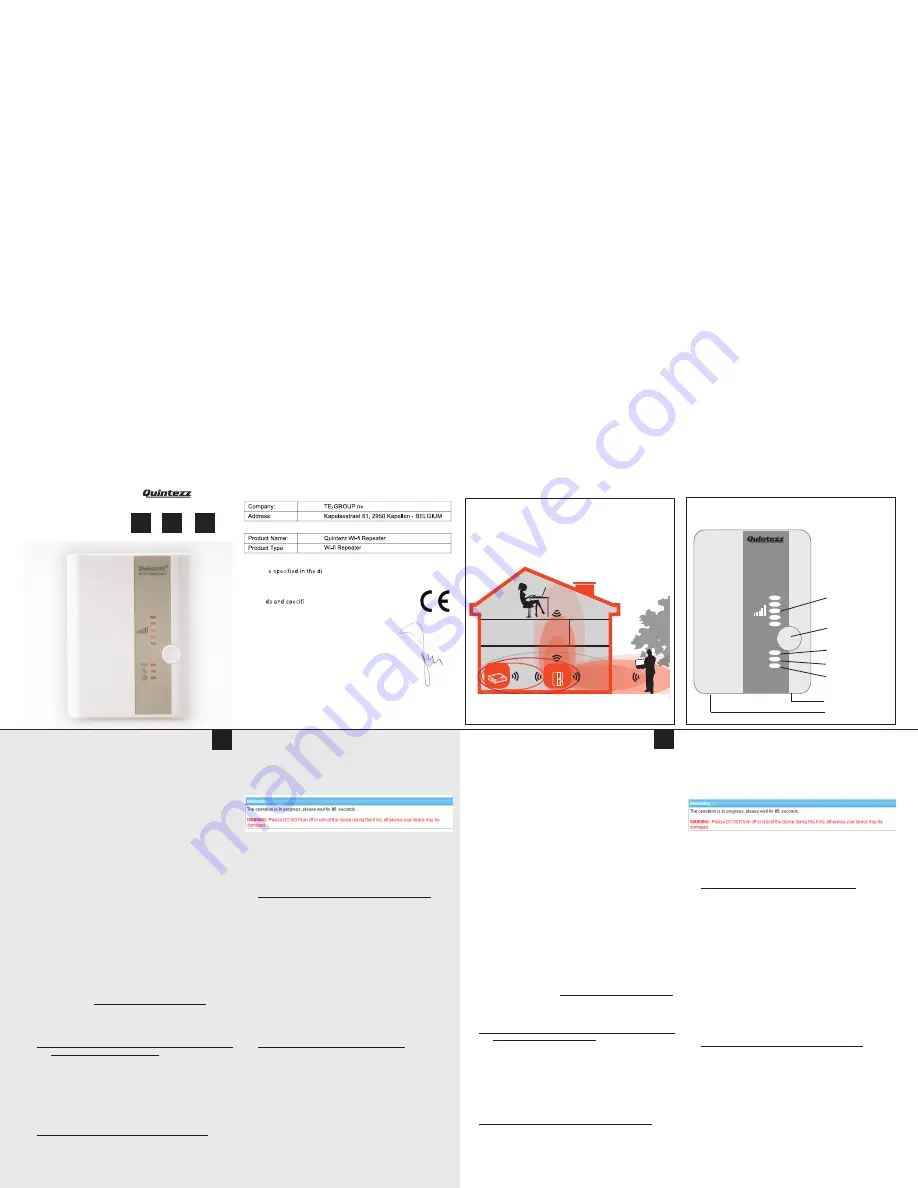 Quintezz Wifi Repeater User Manual Download Page 1