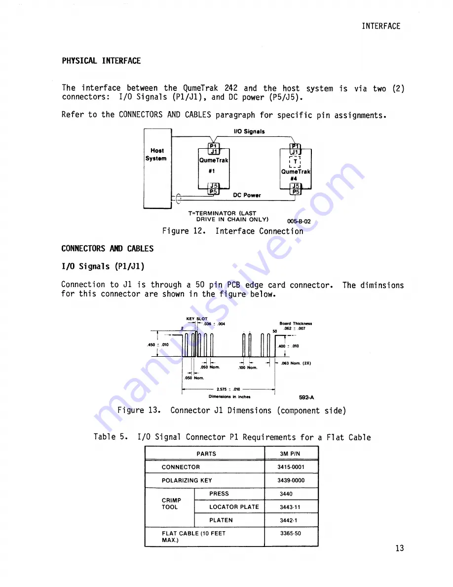 Qume QumeTrak 242 Скачать руководство пользователя страница 21