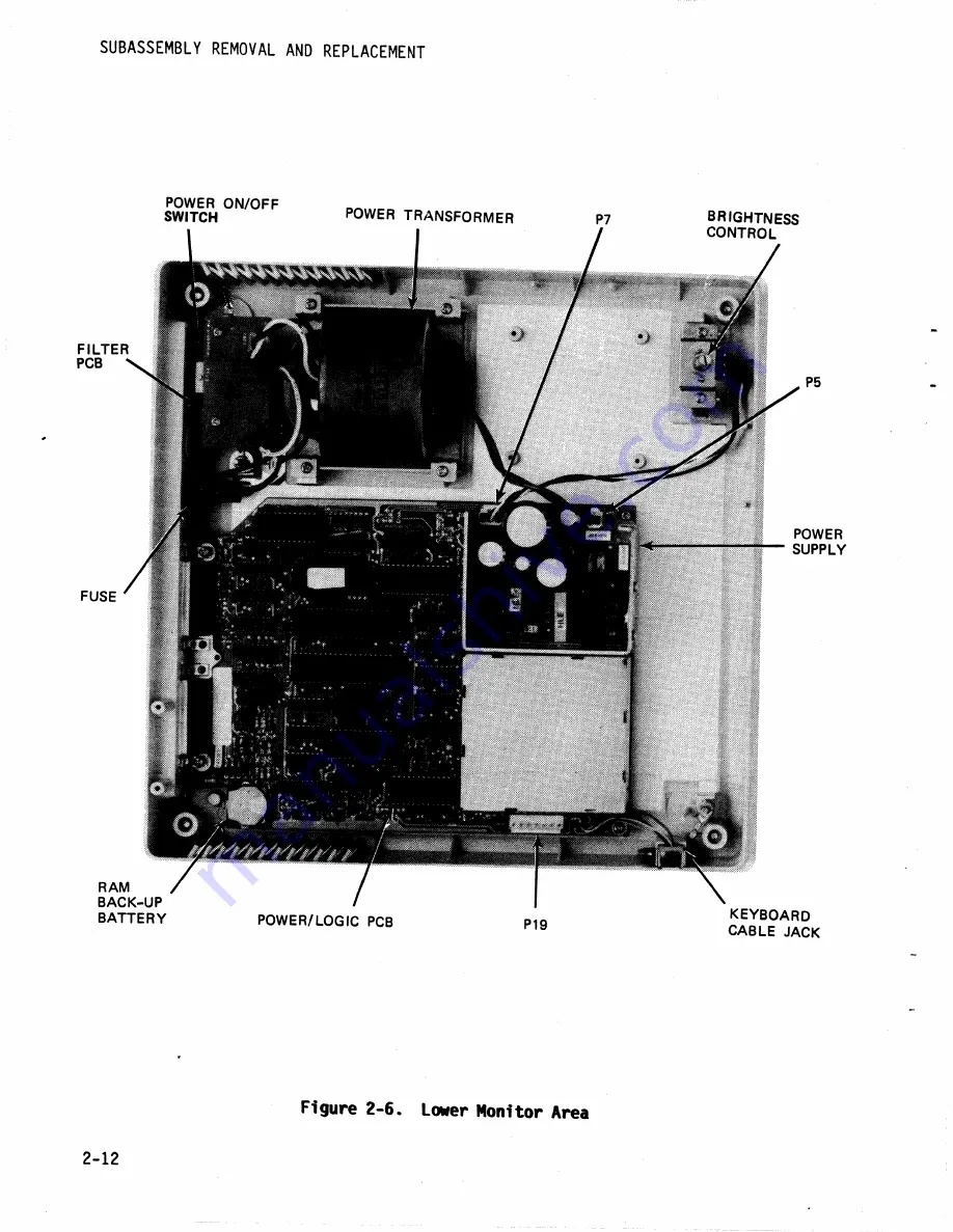 Qume QVT 101 Maintenance Manual Download Page 27