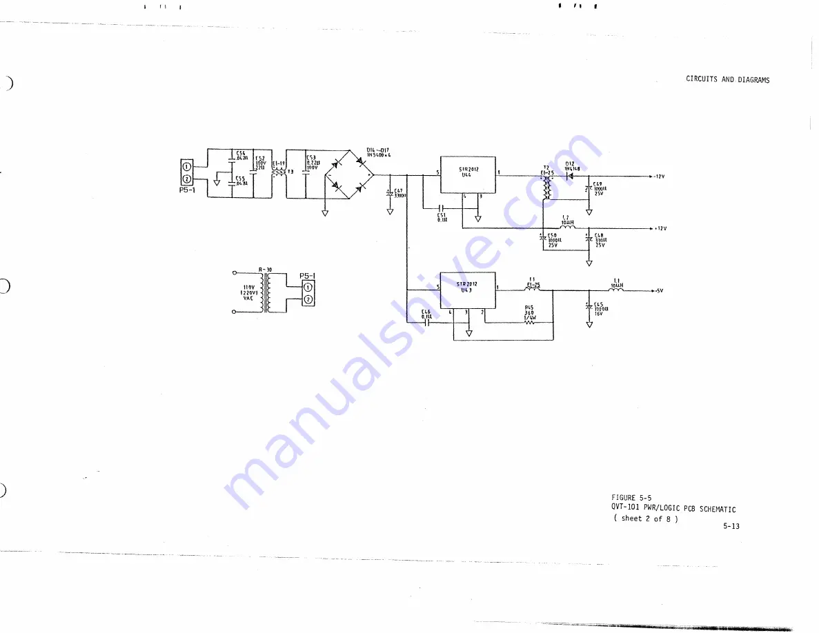 Qume QVT 101 Скачать руководство пользователя страница 65