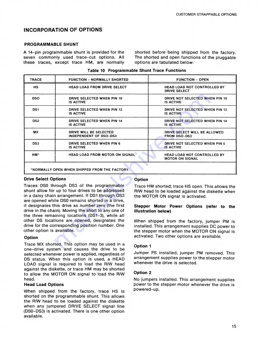 Qume Trak 542 Скачать руководство пользователя страница 21