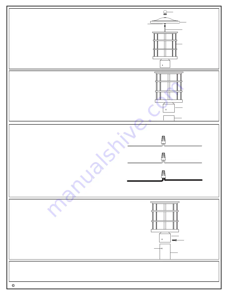 Quoizel 0759428 Manual Download Page 11