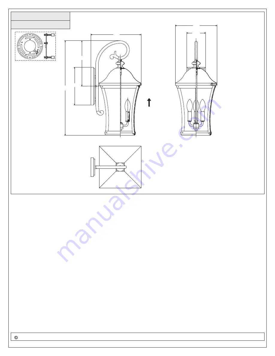 Quoizel BDS8410AGV Скачать руководство пользователя страница 3