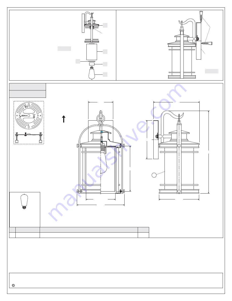 Quoizel BKR8408K Скачать руководство пользователя страница 2