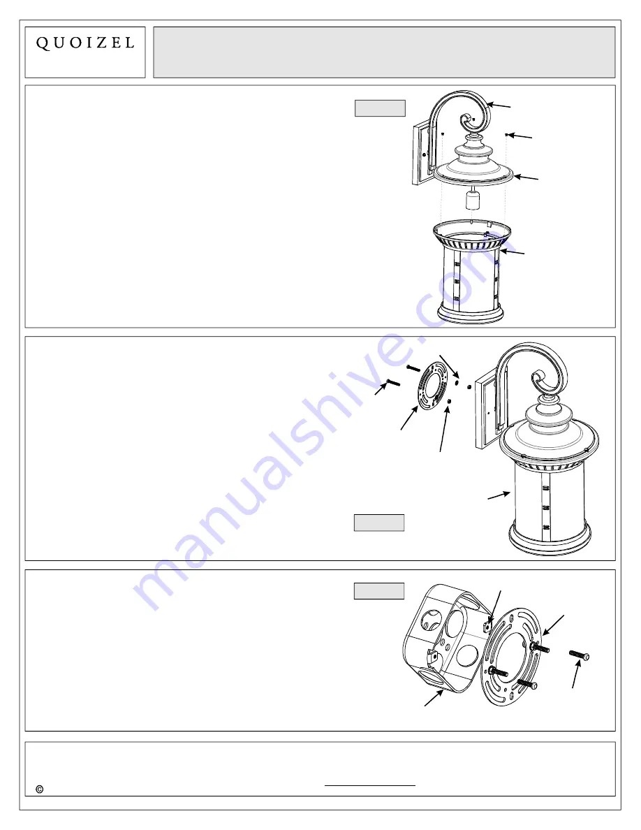 Quoizel Chimera CHI8409IB Скачать руководство пользователя страница 4