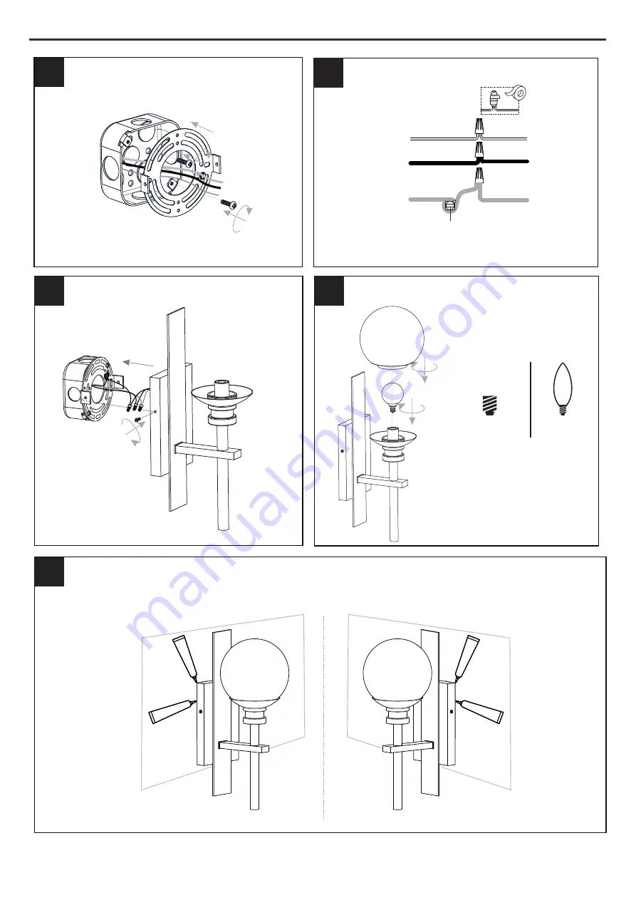 Quoizel GLS8406EK Скачать руководство пользователя страница 2