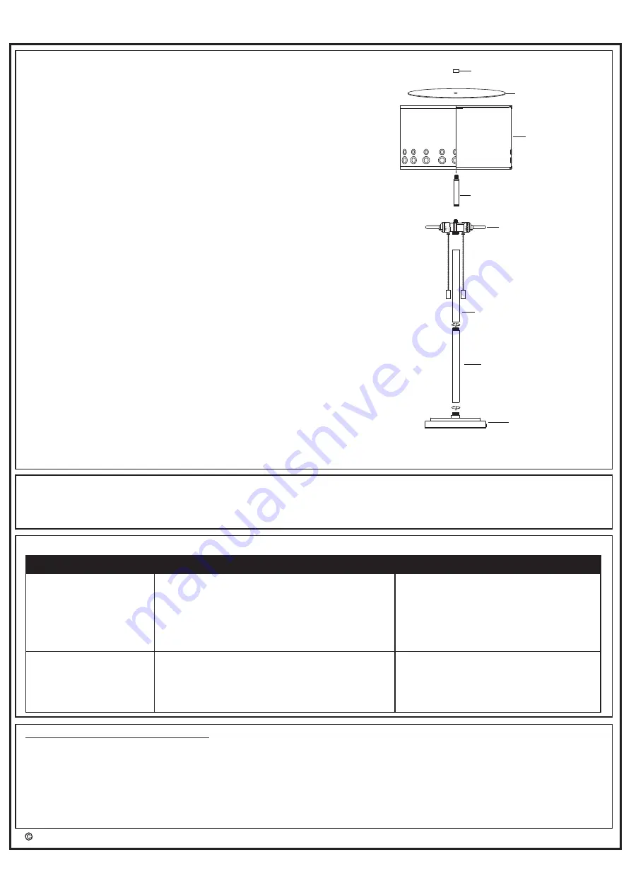 Quoizel LWS3233F Manual Download Page 7