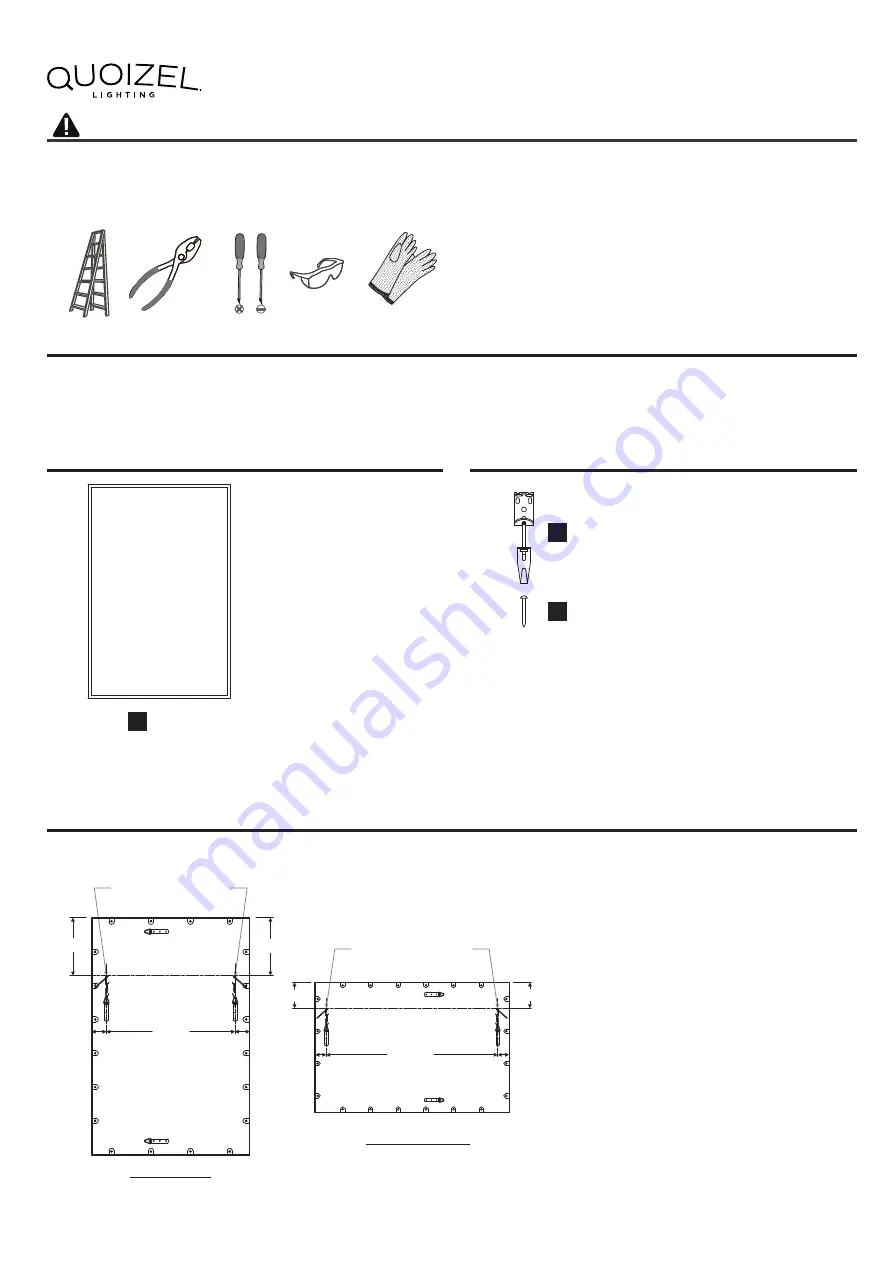 Quoizel QR3330 Installation Manual Download Page 1