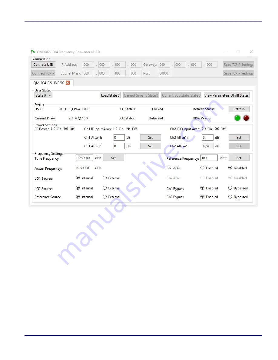 Quonset Microwave QM1004-0.5-18 Скачать руководство пользователя страница 102