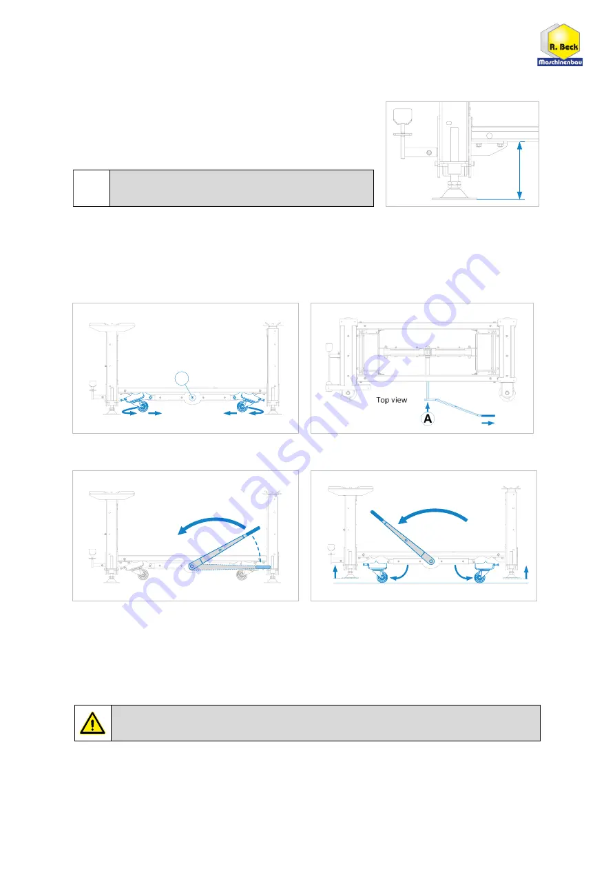 R. Beck Maschinenbau Ergoplan EP1 FH Operating Manual Download Page 22