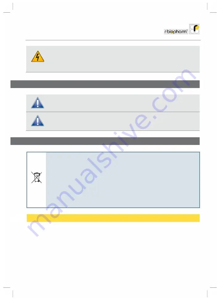 R-Biopharm RIDA ABSORBANCE 96 User Manual Download Page 38