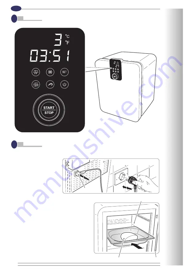 R.G.V. FAST FREEZER AB2TB Instruction Manual Download Page 12