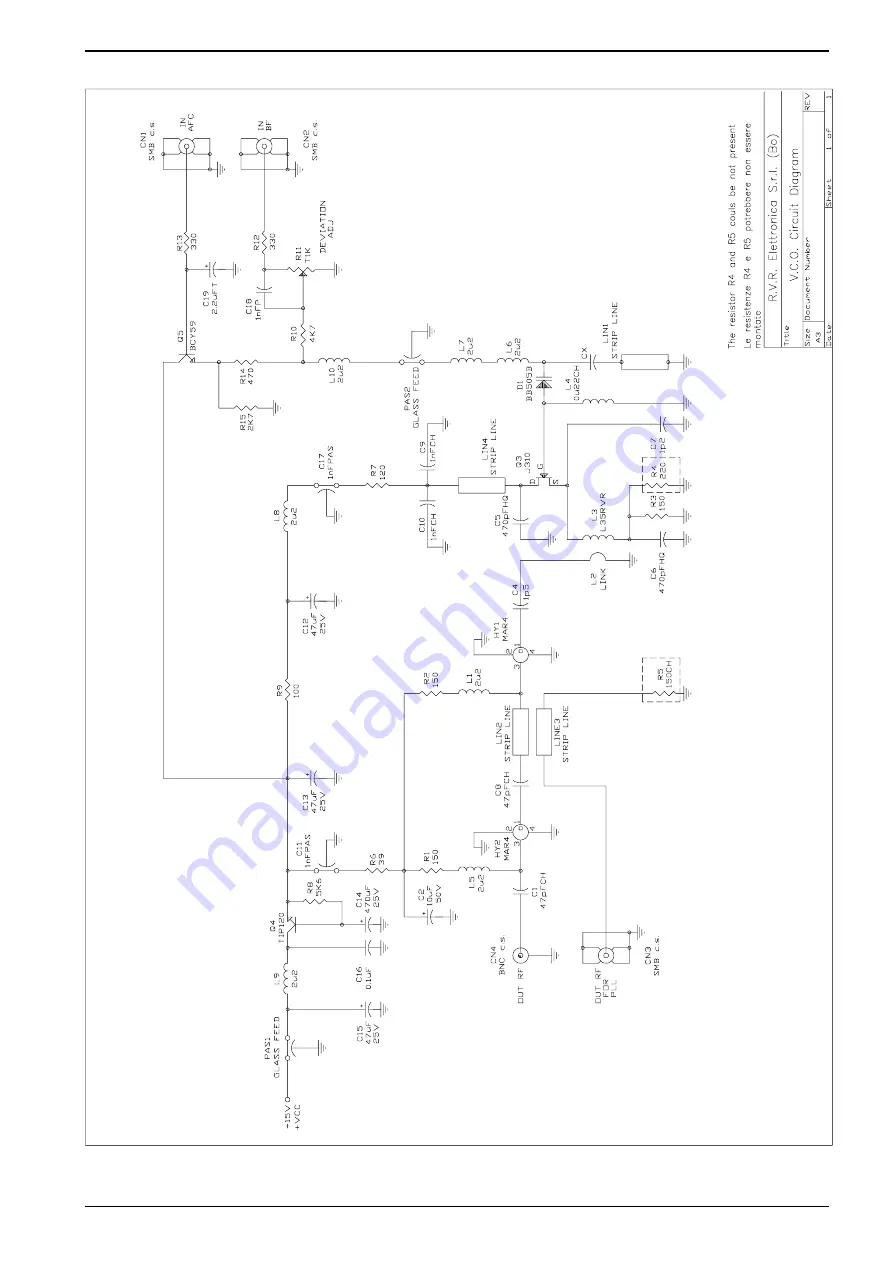 R.V.R. Elettronica PTRL-NV/2/S3 Скачать руководство пользователя страница 59