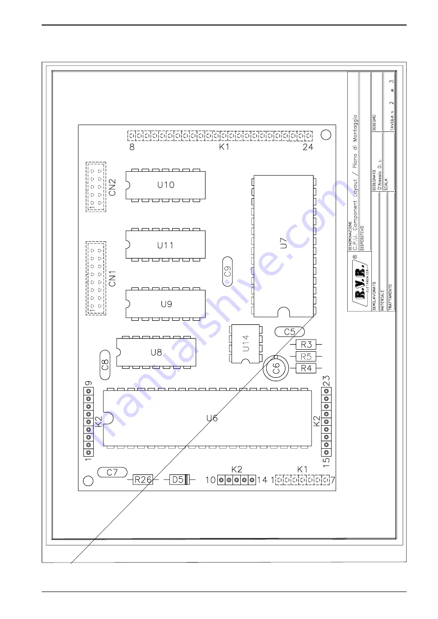 R.V.R. Elettronica PTRL-NV/2/S3 Technical Manual Download Page 71