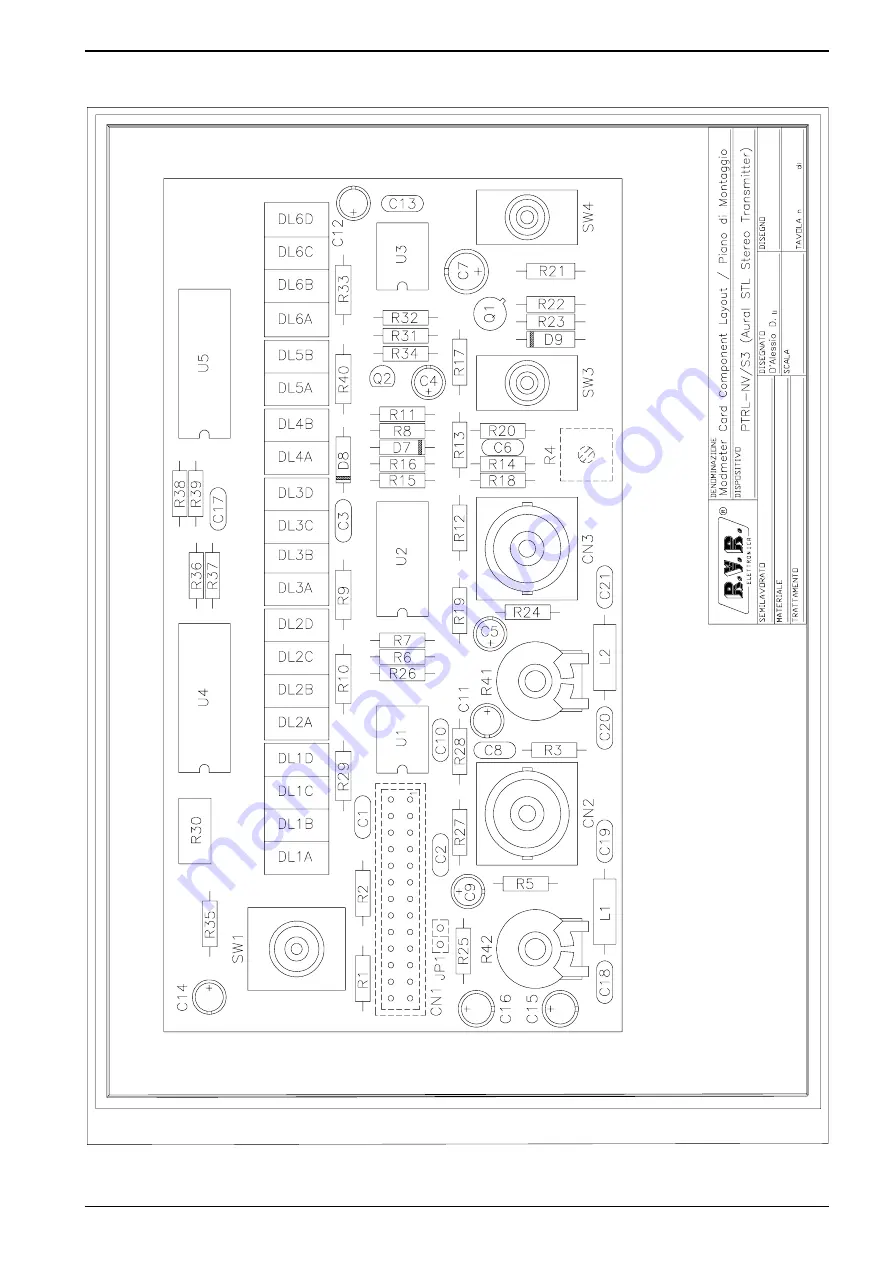 R.V.R. Elettronica PTRL-NV/2/S3 Скачать руководство пользователя страница 77