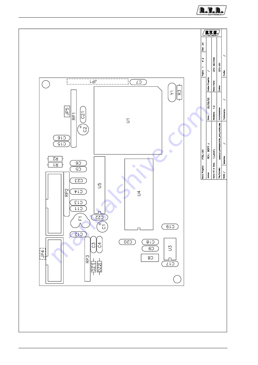 R.V.R. Elettronica PTRL-NV/2/S3 Скачать руководство пользователя страница 148