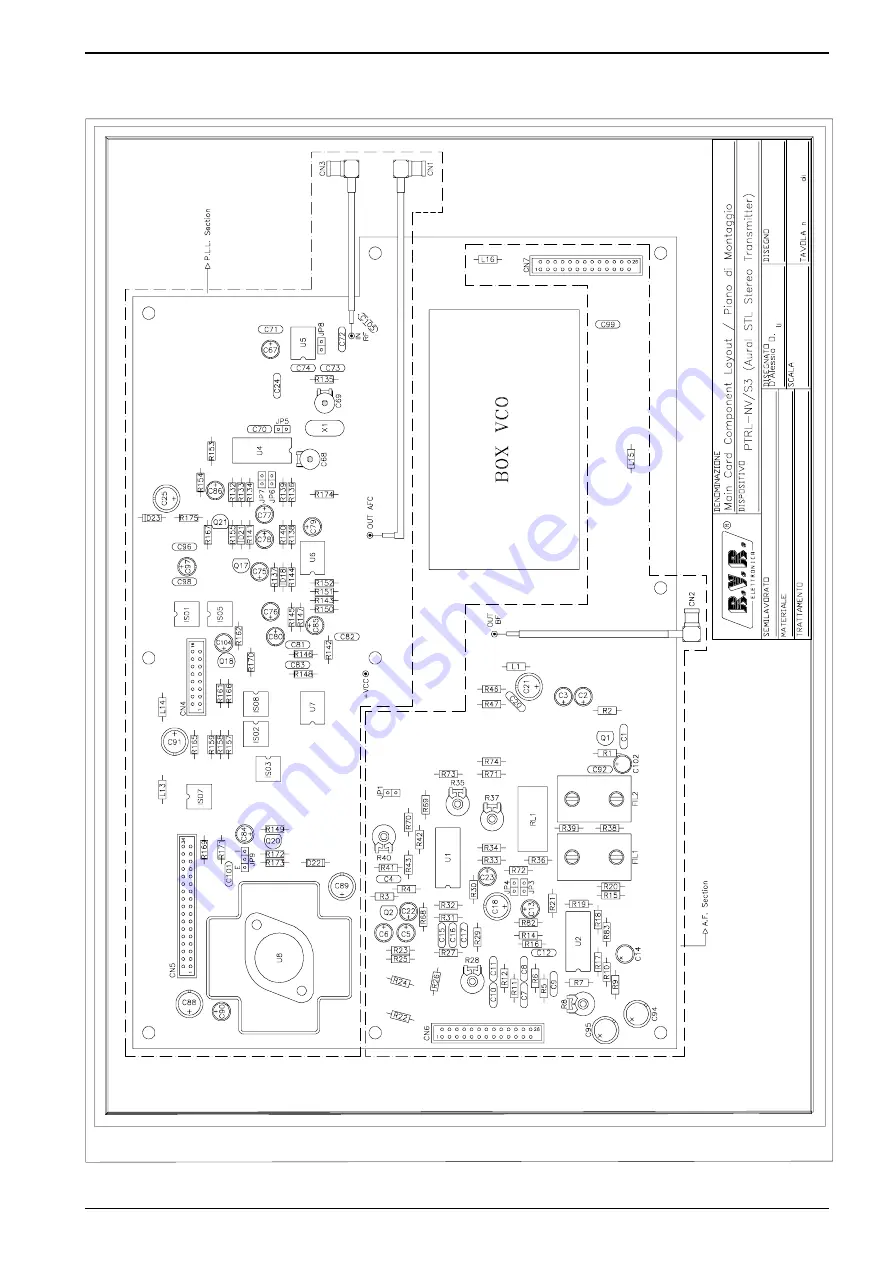 R.V.R. Elettronica PTRL-NV/S3 Скачать руководство пользователя страница 61