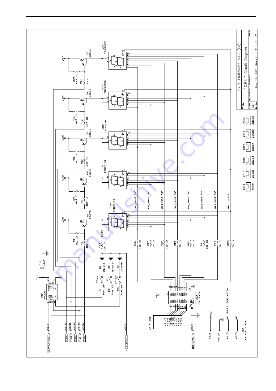 R.V.R. Elettronica PTRL-NV/S3 Скачать руководство пользователя страница 70