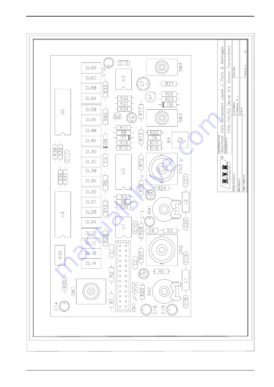 R.V.R. Elettronica PTRL-NV/S3 Скачать руководство пользователя страница 81