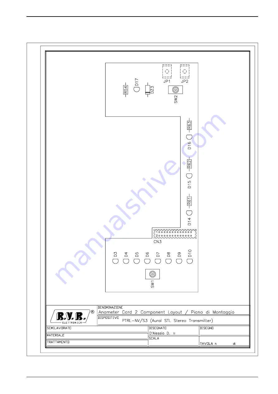 R.V.R. Elettronica PTRL-NV/S3 Скачать руководство пользователя страница 89